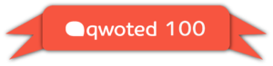 Qwoted 100 badge