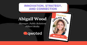 Qwoted 100 Superstar, Abigail Wood