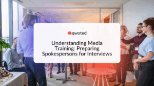 Understanding media training